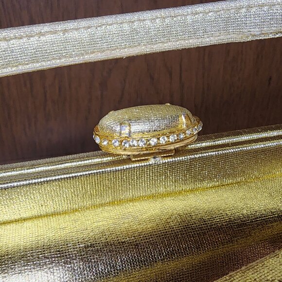 Vintage Gold After 5 Evening Purse with Coin Purse - Picture 4 of 7